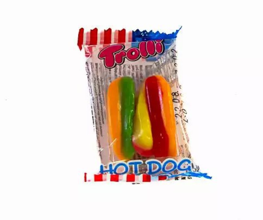 Lollies & Chocolate * | Trolli Mini Hotdogs Jelly Lollies & Gummy Lollies