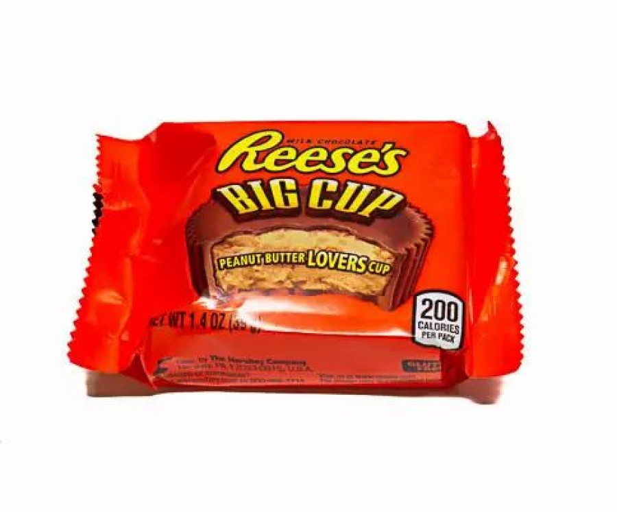 Lollies & Chocolate * | Reese Candy Company Reese'S Peanut Butter Big Cup Chocolates Milk, Dark & White