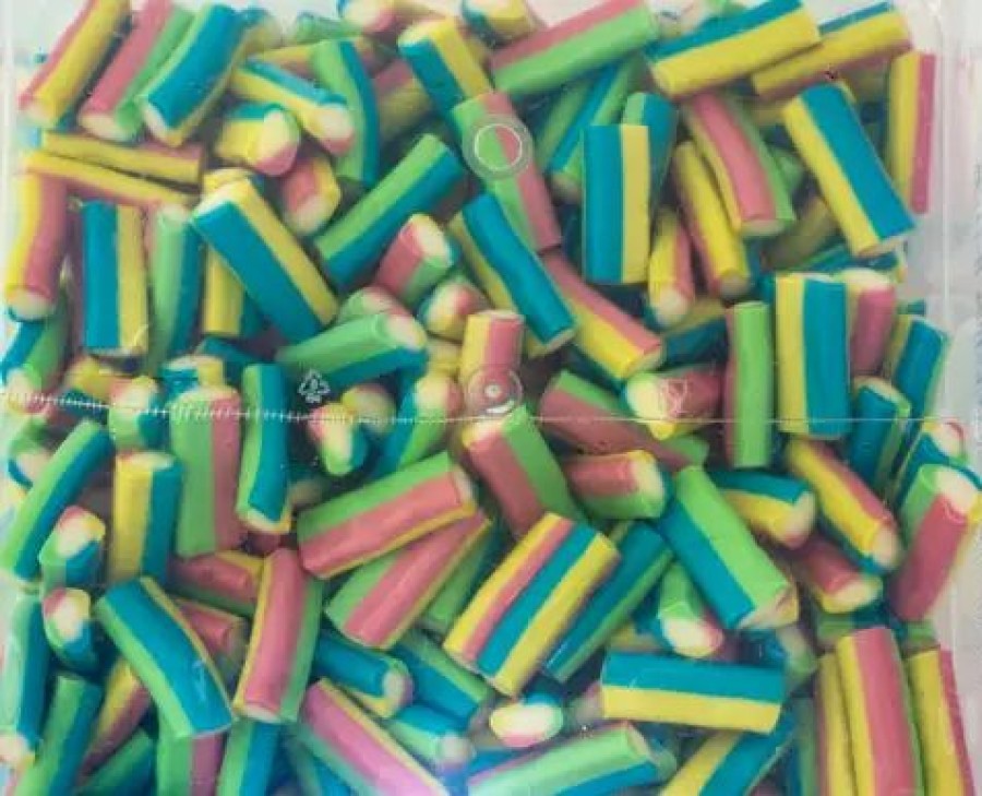 Lollies & Chocolate * | Chunky Rainbow Delights Filled Blow Pipes Tub Novelty Confectionery