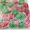 Lollies & Chocolate * | Brisbane Bulk Supplies Christmas Lollipops Red 'N Green Swirl Pops 1Kg