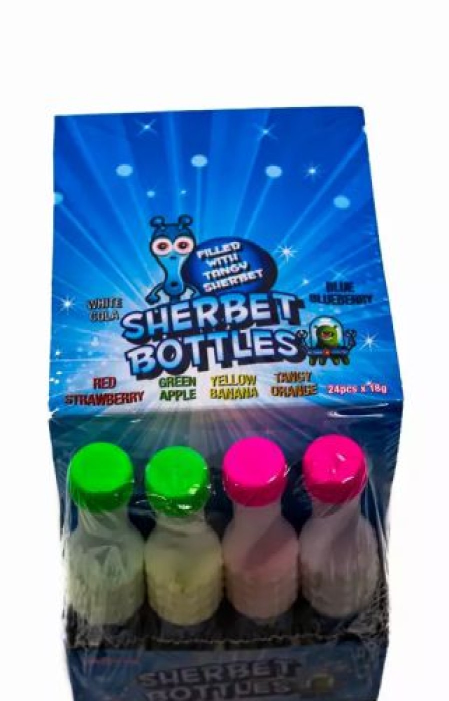 Lollies & Chocolate * | Universal Candy Sherbet Bottles Box Of 24