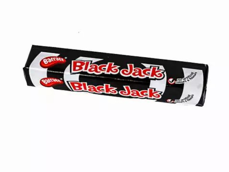 Lollies & Chocolate * | Sunshine Confectionery Black Jack 36G Barratt Vegitarian Lollies