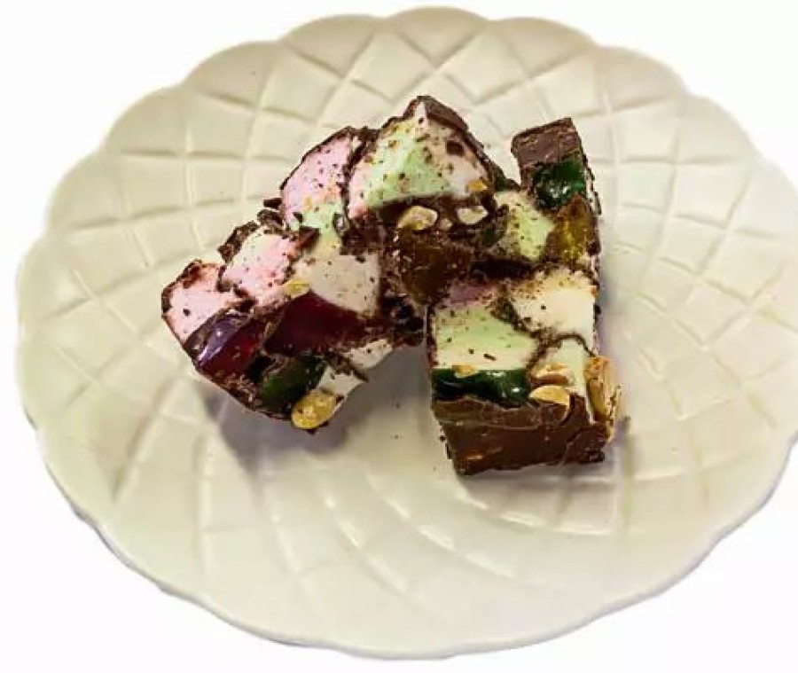 Lollies & Chocolate * | Kelly'S Confectionery Rocky Road Milk Chocolate Marshmallows