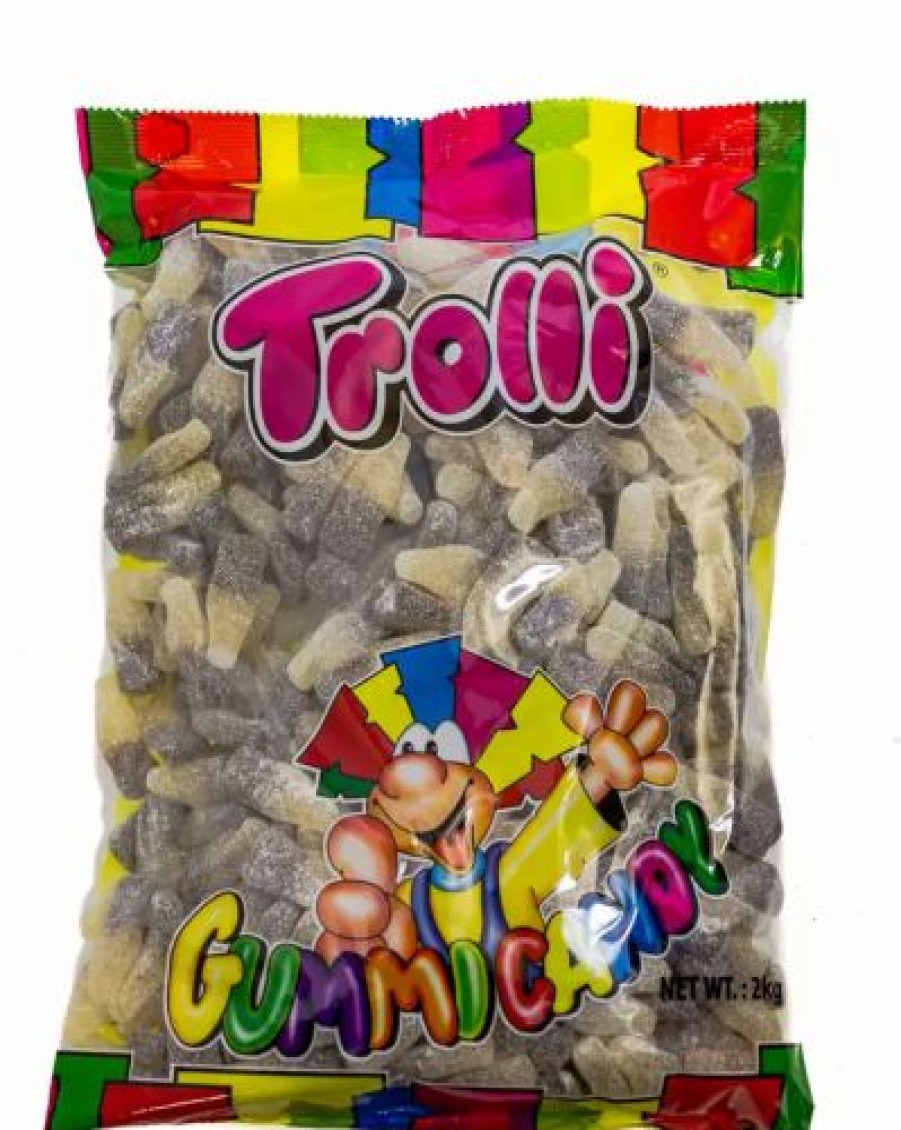 Lollies & Chocolate * | Sour Cola Bottles 2Kg Trolli Sour Lollies