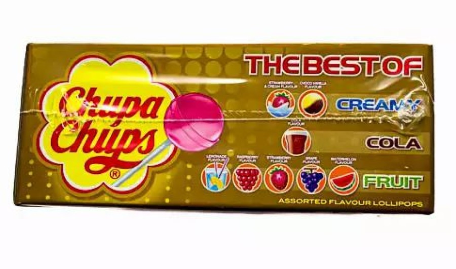 Lollies & Chocolate * | Sunshine Confectionery Chupa Chups Lollipops 50 Pops