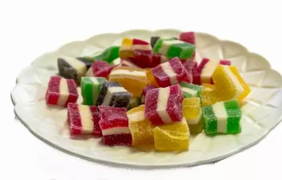 Lollies & Chocolate * | Kelly'S Confectionery Jelly Lollies & Gummy Lollies Rainbow Jellies 130G