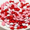 Lollies & Chocolate * | Lolliland Red, Pink And White Chocolate Hearts Candy Shell 1Kg