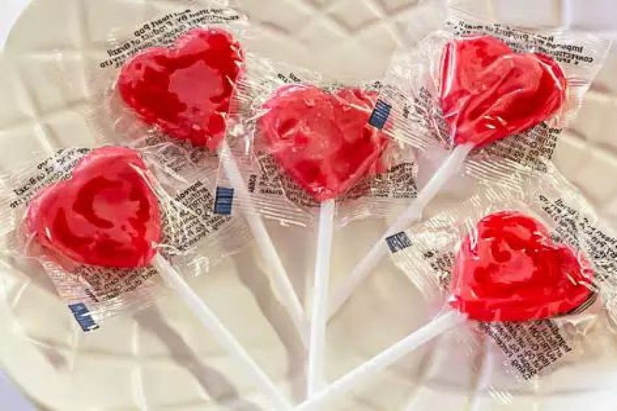 Lollies & Chocolate * | Ctc Lollipops Mini Hearts Pops