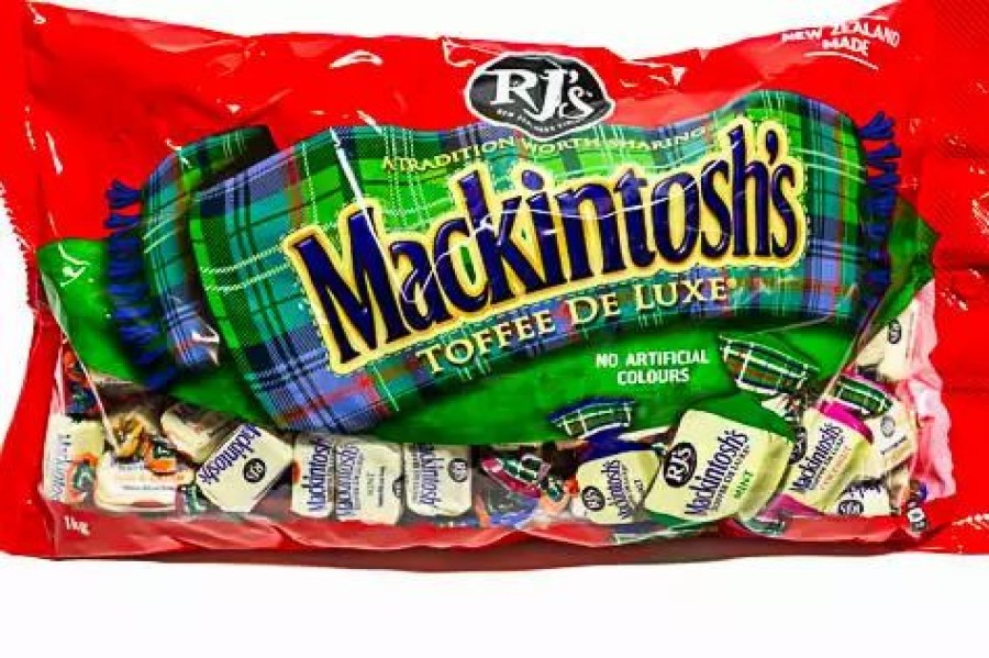 Lollies & Chocolate * | Allen'S Mackintosh Toffees By Rj'S 1Kg Candy, Lollies & Confectionery