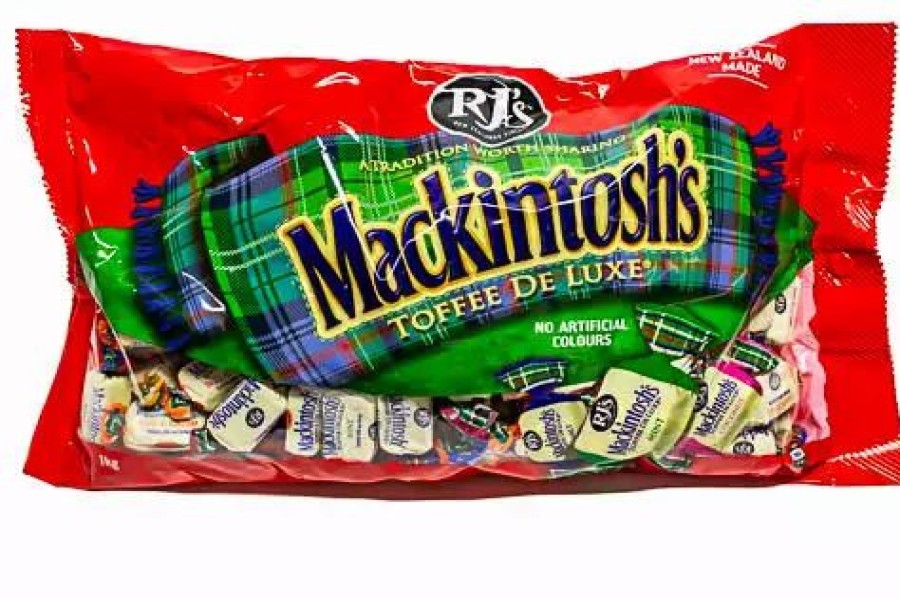 Lollies & Chocolate * | Allen'S Mackintosh Toffees By Rj'S 1Kg Candy, Lollies & Confectionery