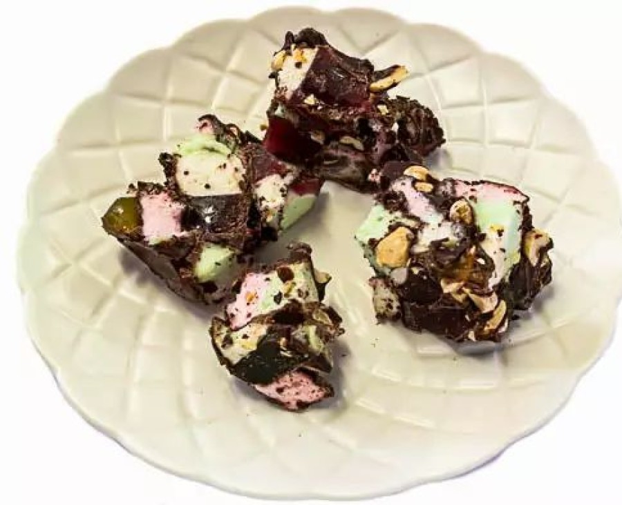 Lollies & Chocolate * | Kelly'S Confectionery Marshmallows Rocky Road Dark Chocolate 3Kg