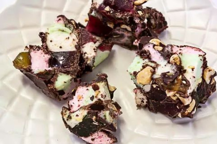 Lollies & Chocolate * | Kelly'S Confectionery Marshmallows Rocky Road Dark Chocolate 3Kg