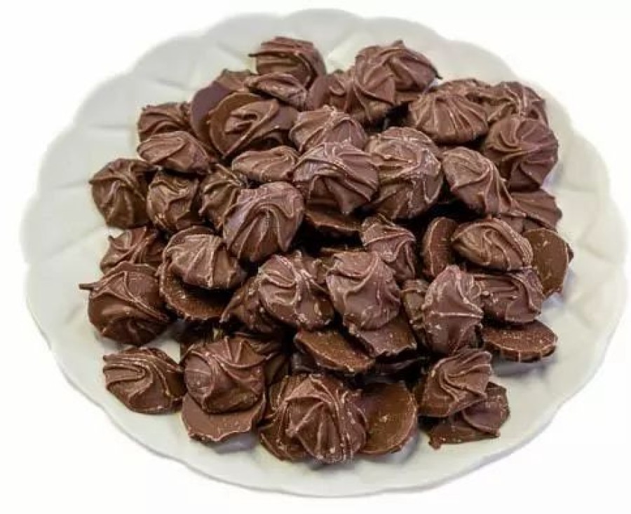 Colour Theme * | Custom Chocolates Milk Chocolate Bud Whirls 1Kg Chocolates Milk, Dark & White