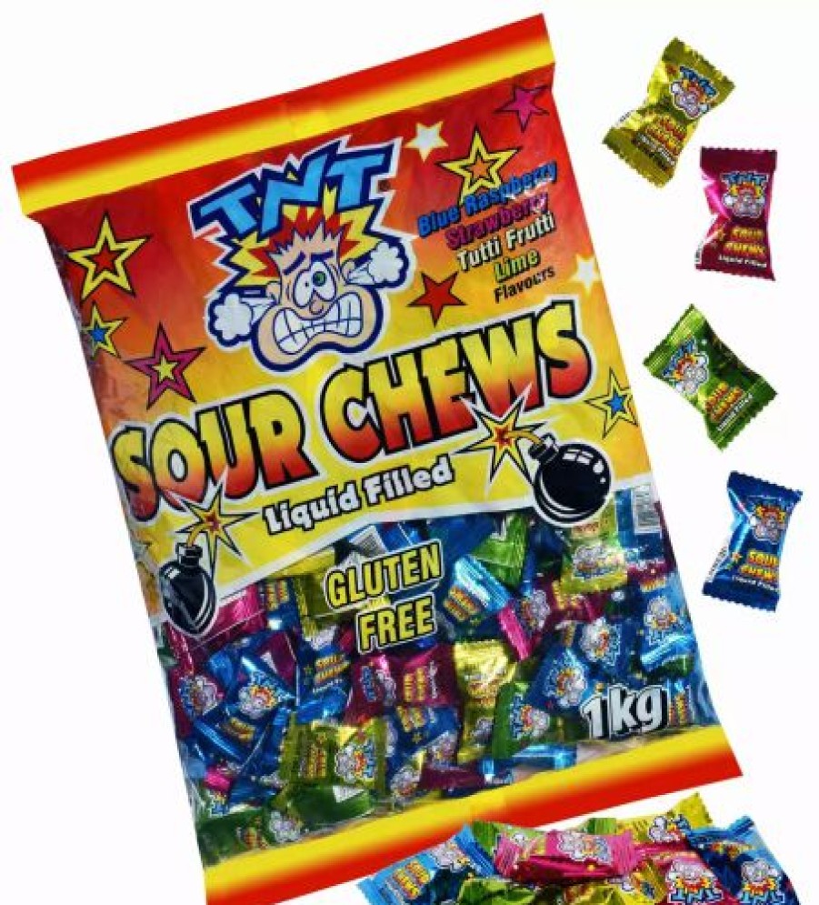 Lollies & Chocolate * | Tnt Sour Chews 200Piece Bag