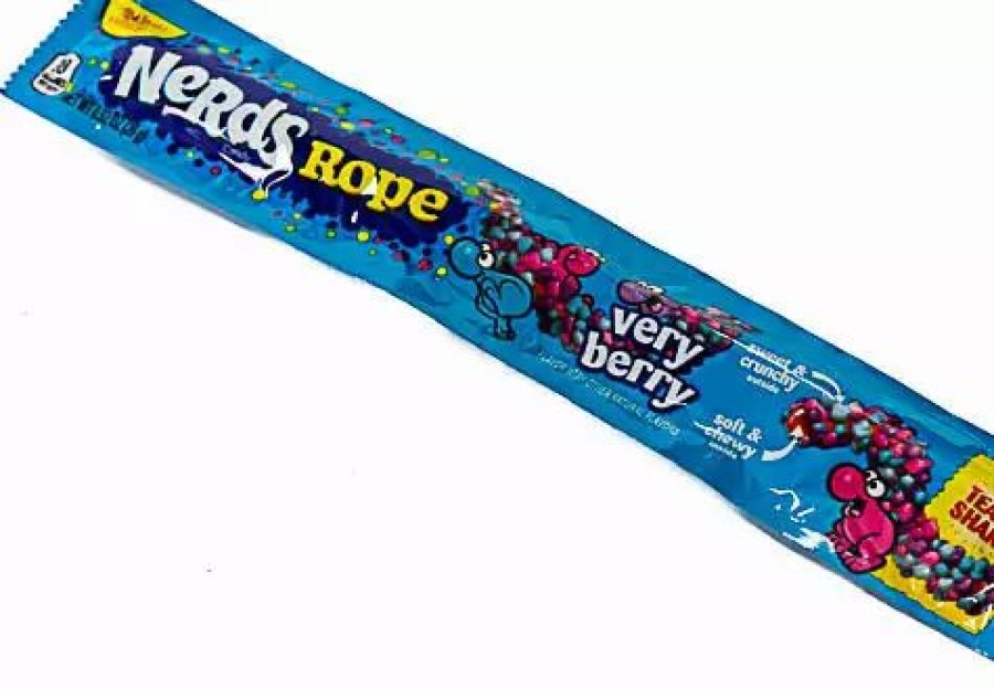 Lollies & Chocolate * | Wonka Novelty Confectionery Nerds Rope Very Berry Usa