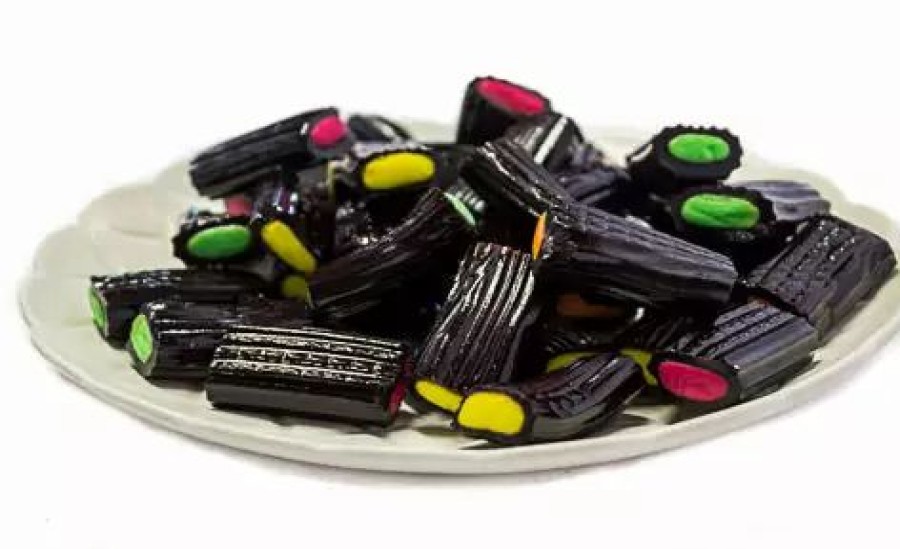 Lollies & Chocolate * | Fyna Confectionery Licorice Fruit Bites 1.1Kg Licorice / Aniseed