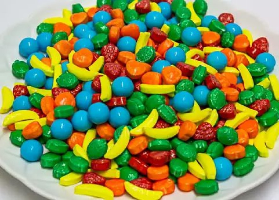 Lollies & Chocolate * | Zed Mini Candy Fruits 2Kg