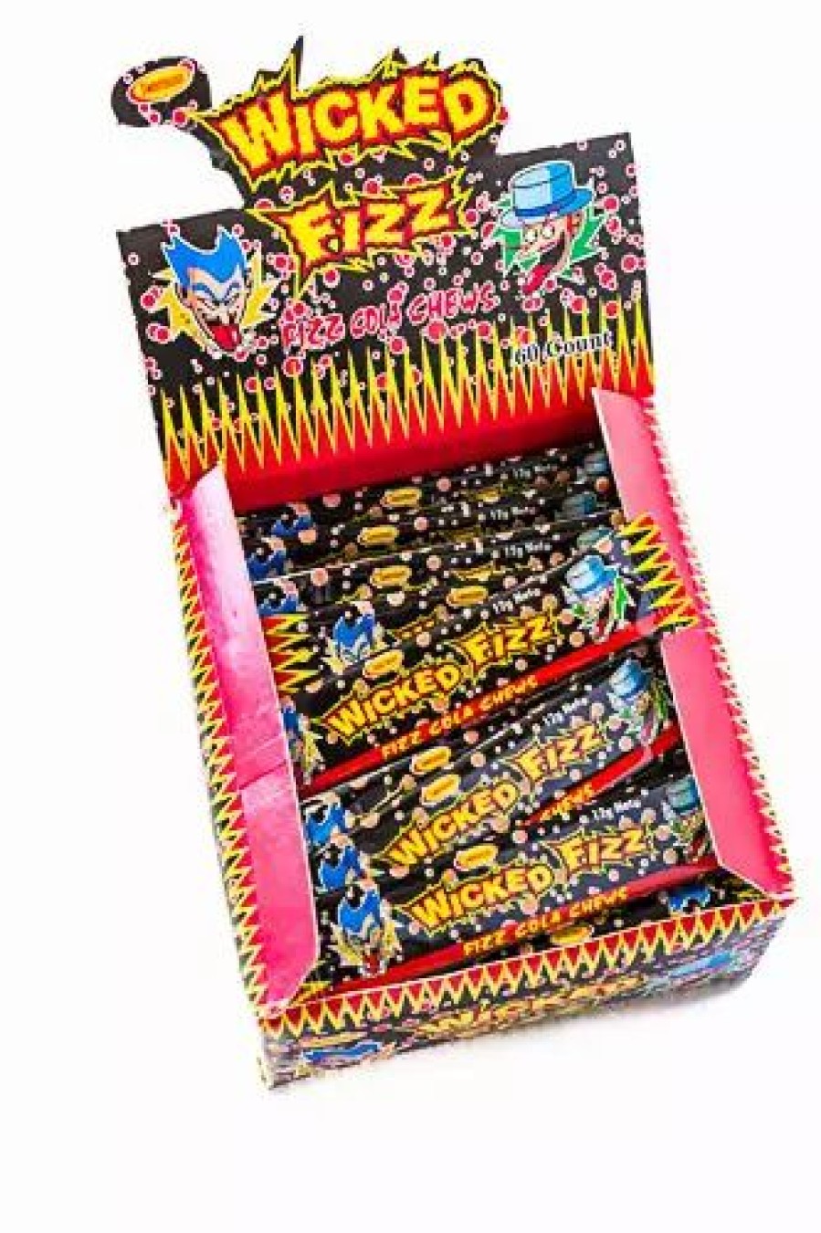 Lollies & Chocolate * | Sweetmans Wicked Fizz Cola Box Sour Lollies