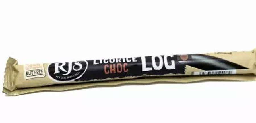 Lollies & Chocolate * | Rjs Licorice / Aniseed Rj'S Licorice Log