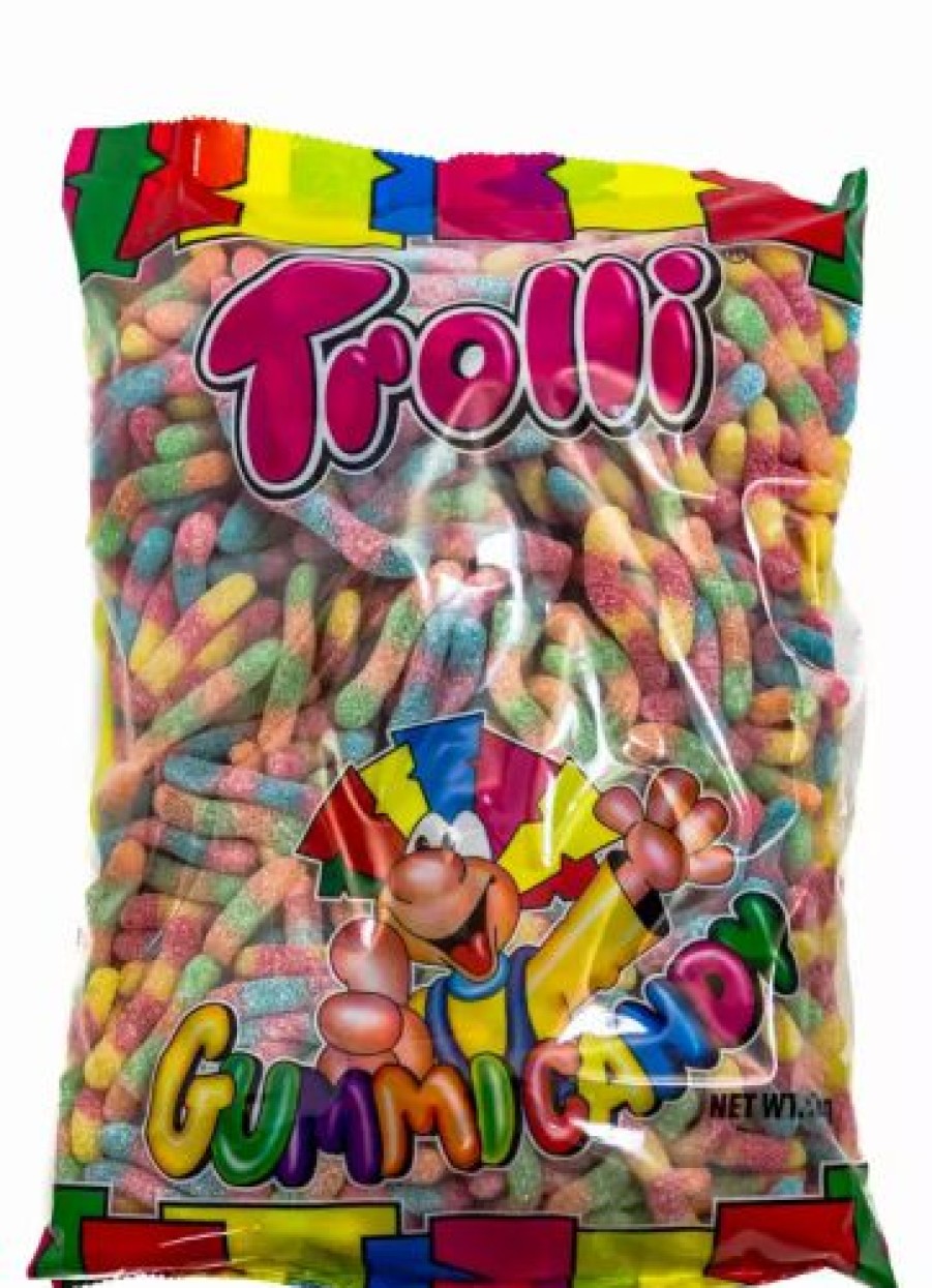 Lollies & Chocolate * | Sour Brite Crawlers 2Kg Trolli Bulk Chocolate & Lollies