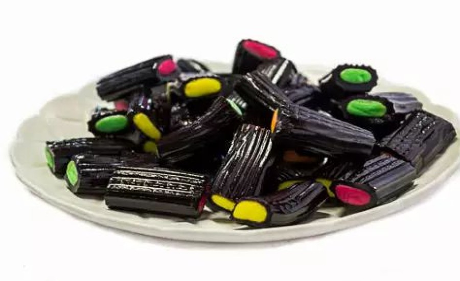 Lollies & Chocolate * | Fyna Confectionery Licorice Fruit Bites 550G Licorice / Aniseed