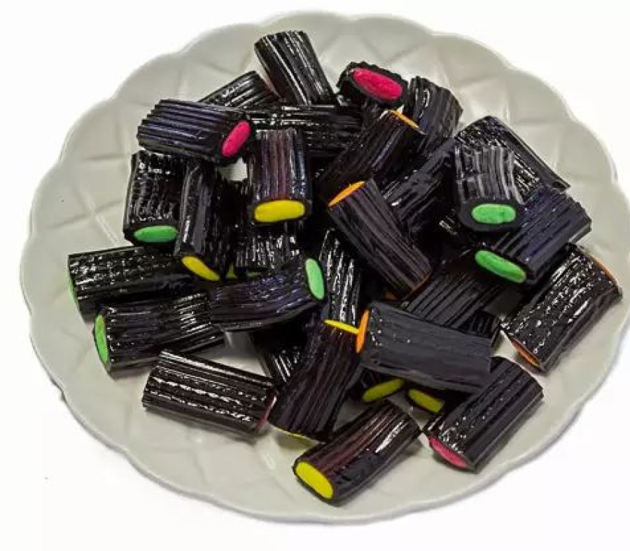 Lollies & Chocolate * | Fyna Confectionery Licorice Fruit Bites 550G Licorice / Aniseed