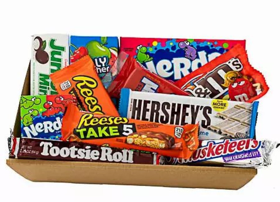 Lollies & Chocolate * | Sunshine Confectionery Outlet Hamper American Candy Pie