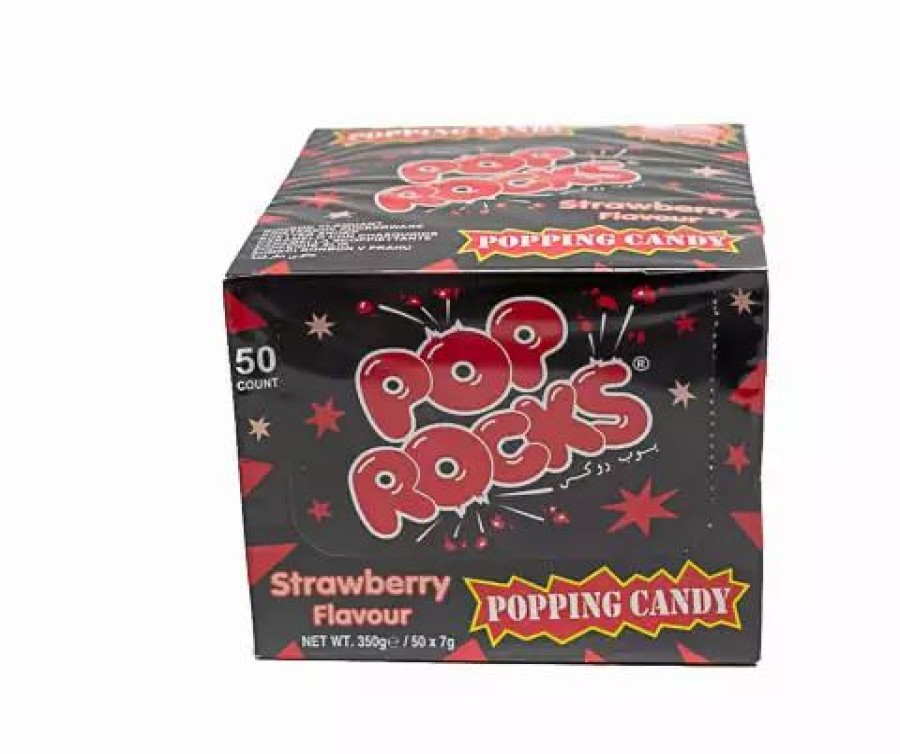 Lollies & Chocolate * | Pop Rocks Satchel Strawberry Candy, Lollies & Confectionery