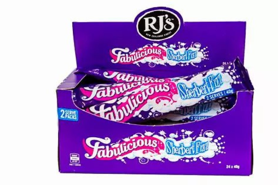 Lollies & Chocolate * | Sunshine Confectionery Outlet Fabulicious Sherbet Fizz By Rjs New Zealand