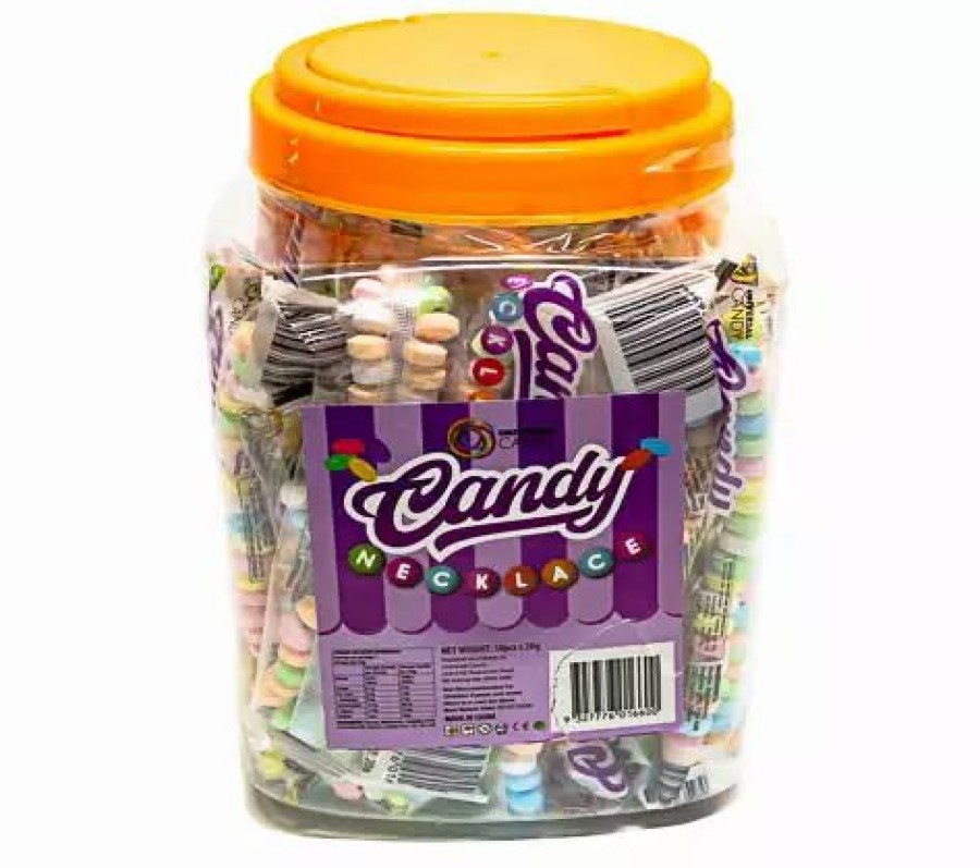 Lollies & Chocolate * | Candy Brokers Candy Necklace Tub