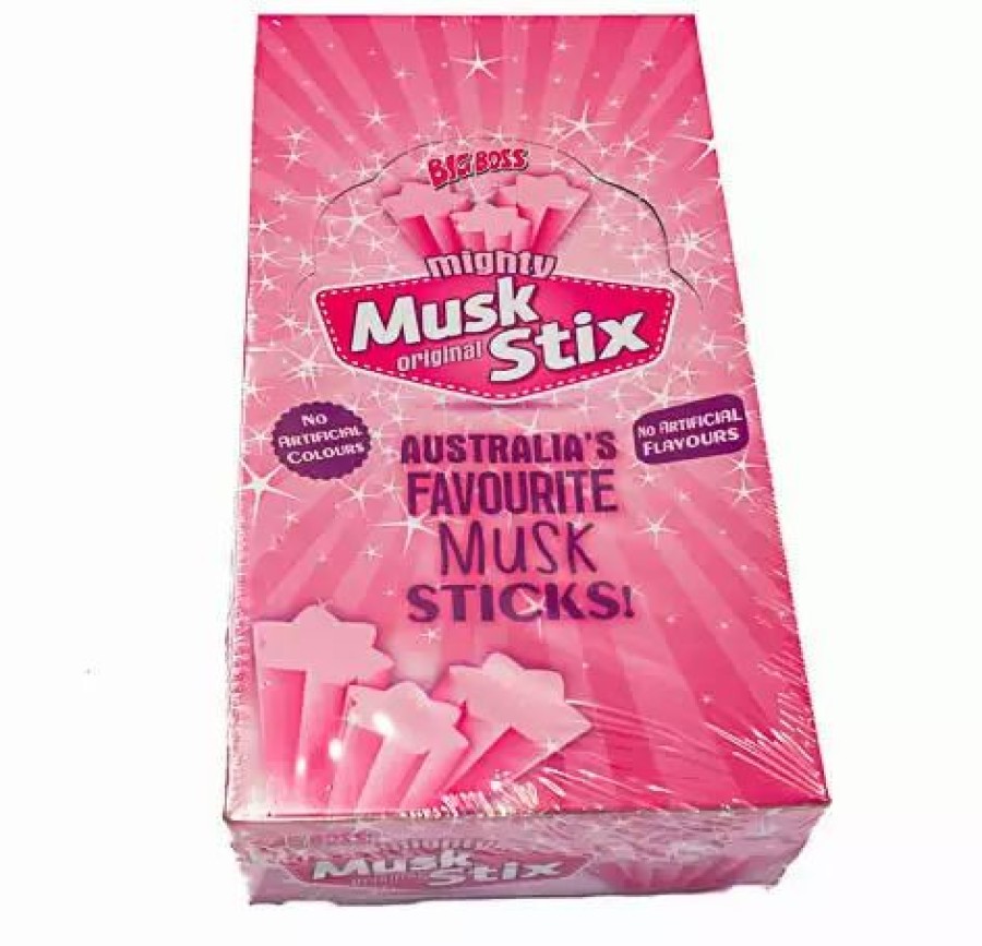 Lollies & Chocolate * | Fyna Confectionery Bulk Chocolate & Lollies Musk Sticks Box