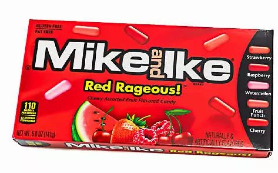 Lollies & Chocolate * | Sunshine Confectionery Gluten Free Lollies Mike And Ike Red Rageous