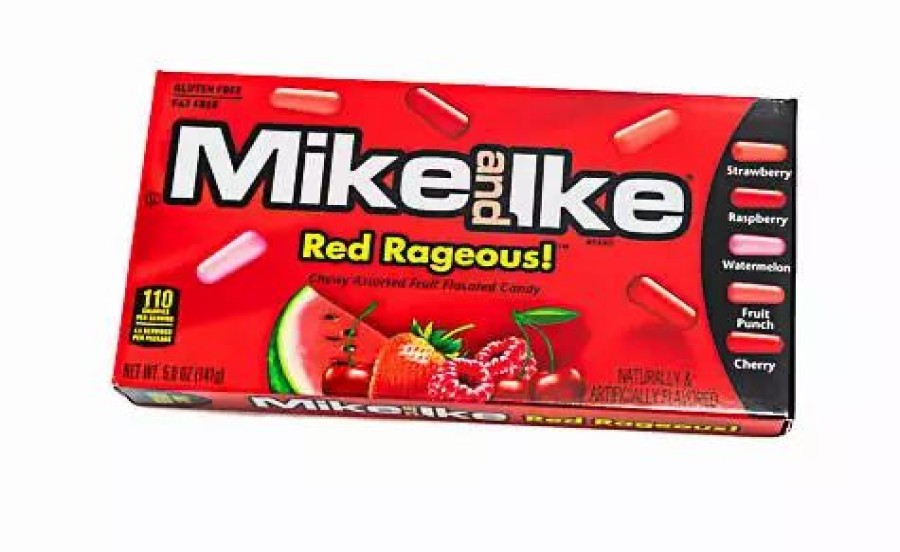 Lollies & Chocolate * | Sunshine Confectionery Gluten Free Lollies Mike And Ike Red Rageous