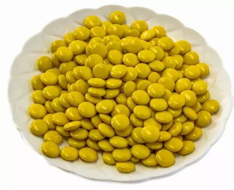 Lollies & Chocolate * | Confectionery House Yellow Chocolate Drops 1Kg