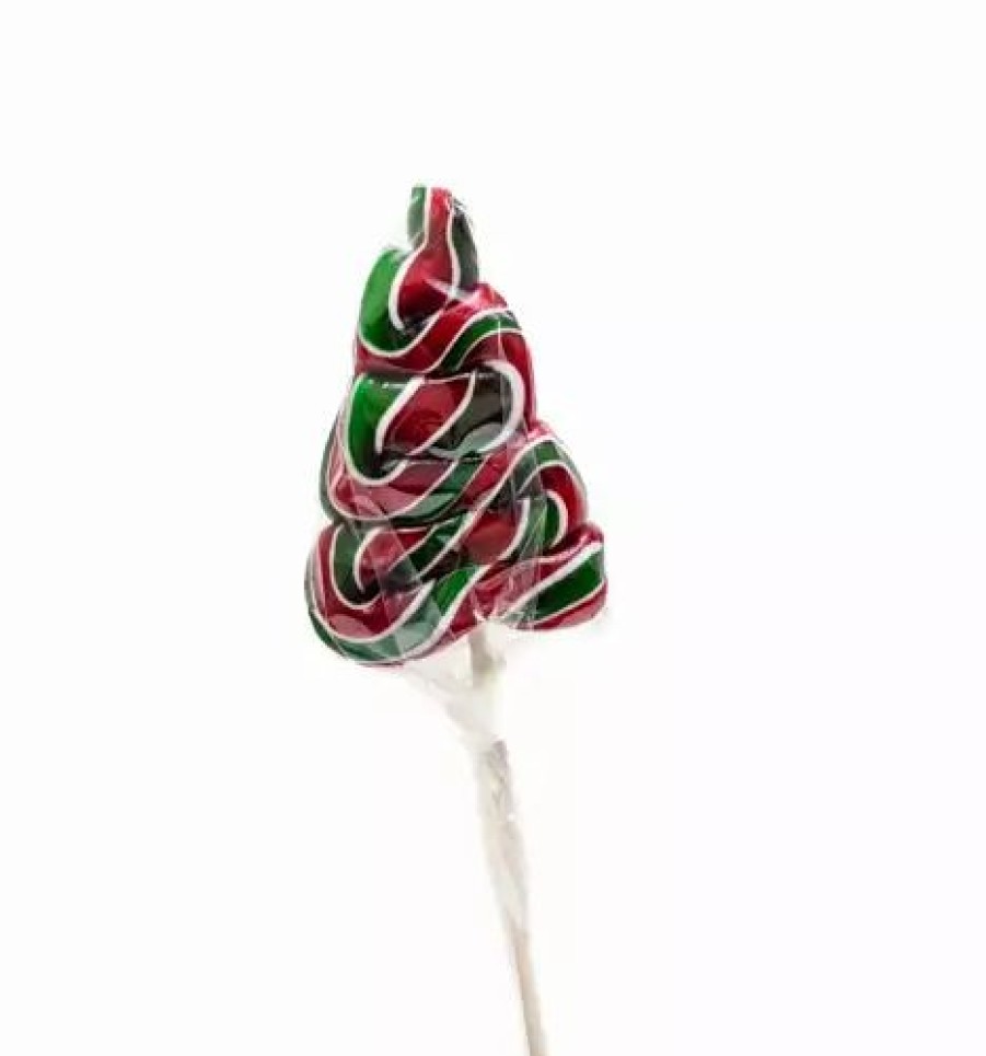 Lollies & Chocolate * | Sunshine Confectionery Lollipops Lollipop Handmade Christmas Tree