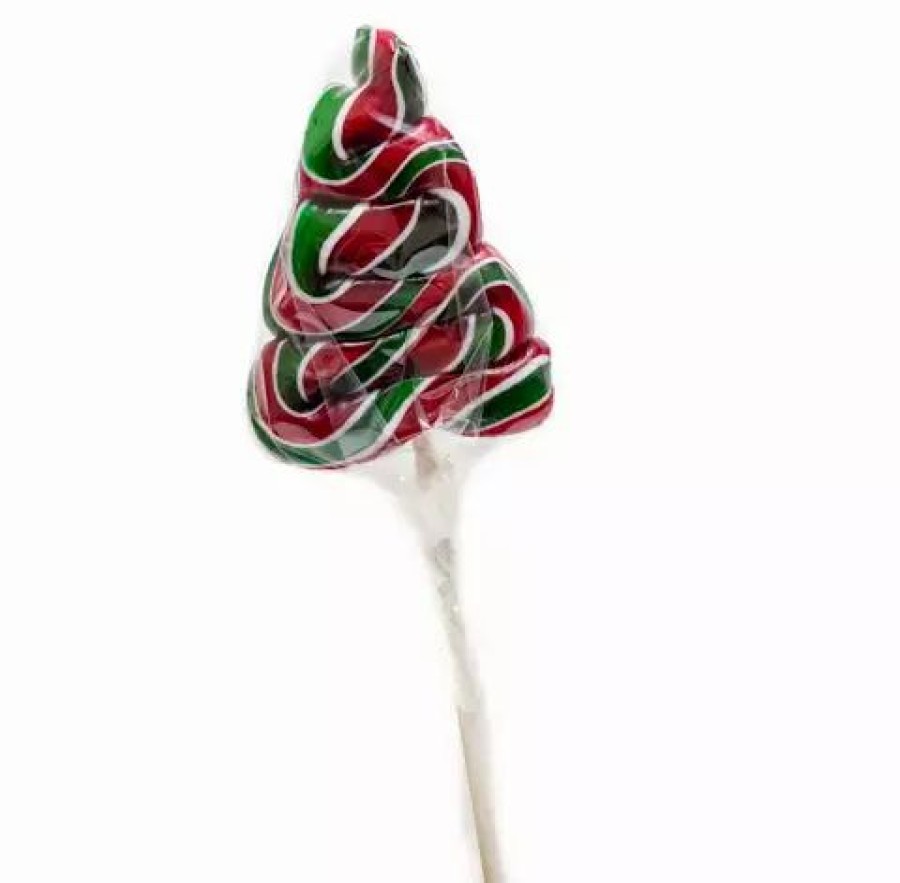 Lollies & Chocolate * | Sunshine Confectionery Lollipops Lollipop Handmade Christmas Tree