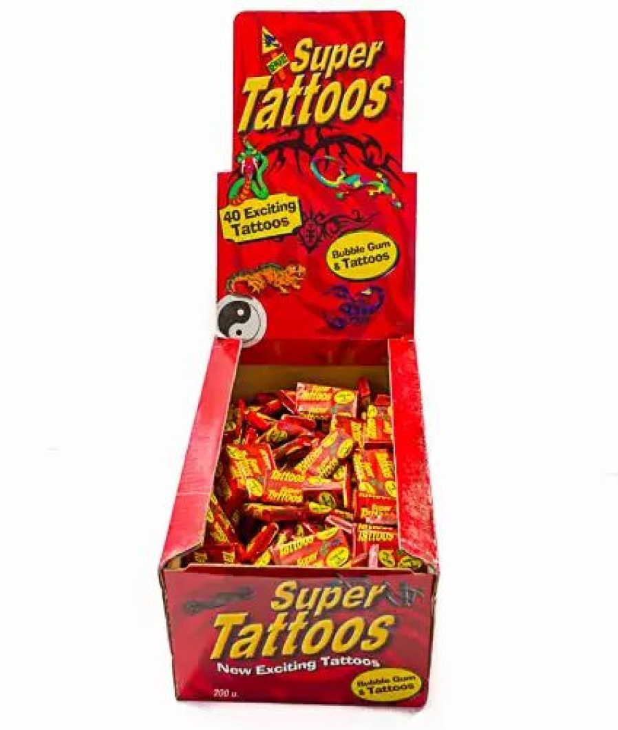 Lollies & Chocolate * | Candy Brokers Super Tattoo Bubblegum