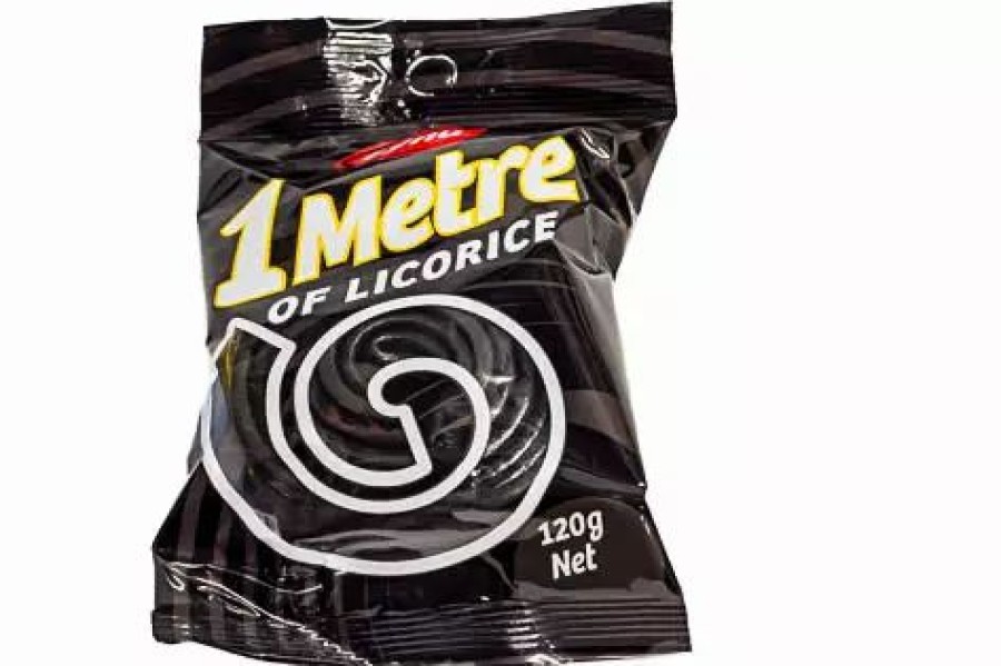 Lollies & Chocolate * | Fyna Confectionery Metre Licorice Licorice / Aniseed