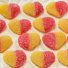 Lollies & Chocolate * | Lolliland Sour Peach Hearts 1Kg Sour Lollies