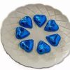 Seasonal Treats * | Paul'S Confectionery Hearts Milk Chocolate Hearts In Electric Blue Foil 1Kg