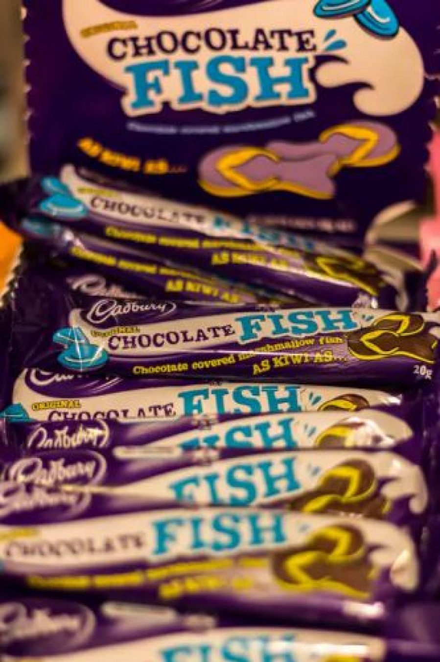 Lollies & Chocolate * | Marshmallows Chocolate Marshmallow Fish By Cadbury Nz