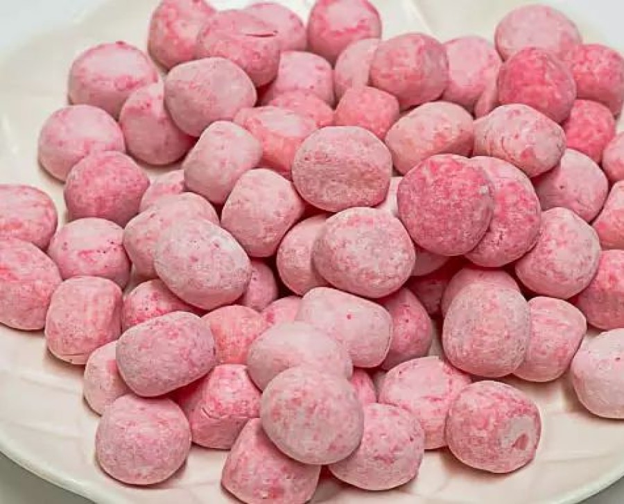 Seasonal Treats * | Kingsway Uk English Bonbons Strawberry 350G Pink-Coloured Lollies