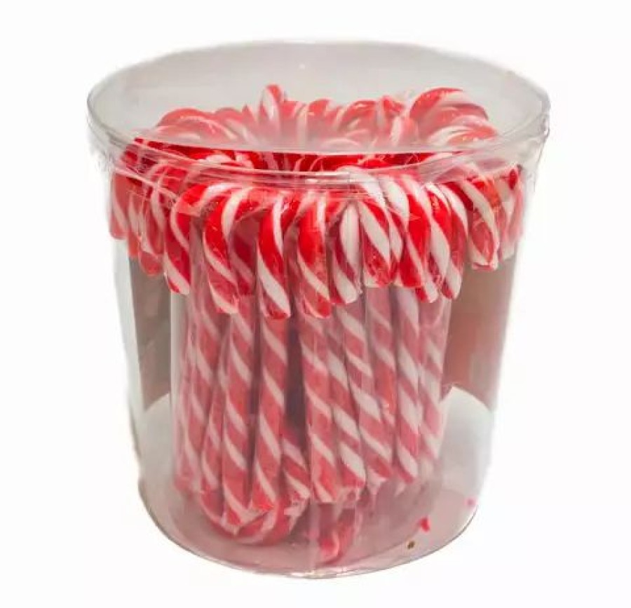 Lollies & Chocolate * | Ait Bulk Chocolate & Lollies Christmas Candy Canes 12G X 60Pcs