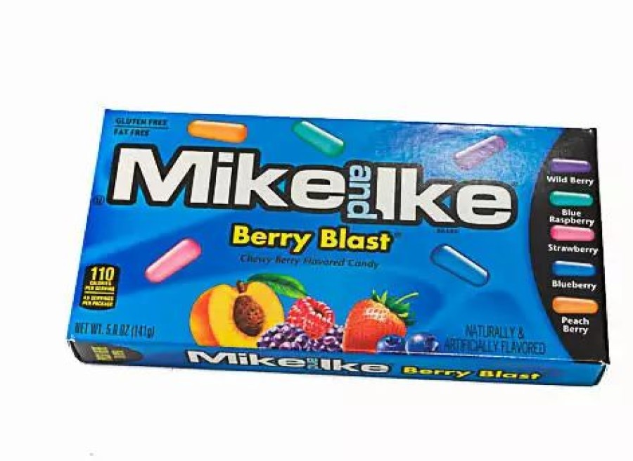 Lollies & Chocolate * | Sunshine Confectionery Gluten Free Lollies Mike And Ike Berry Blast