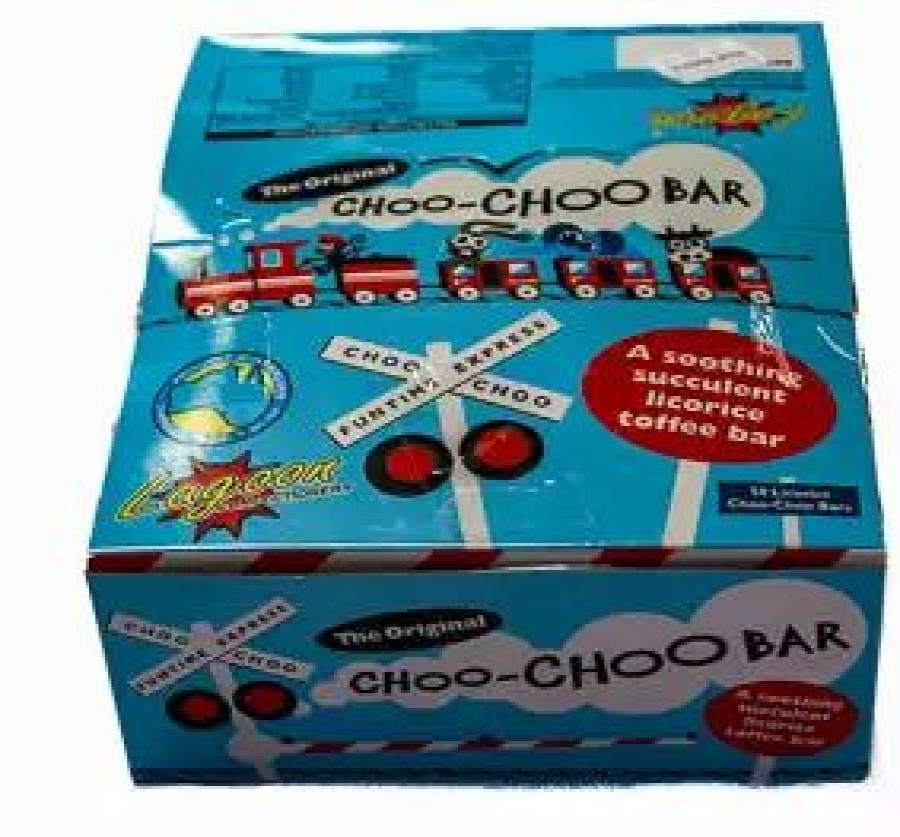 Lollies & Chocolate * | Lagoon Confectioners Choo Choo Bar Box Licorice / Aniseed