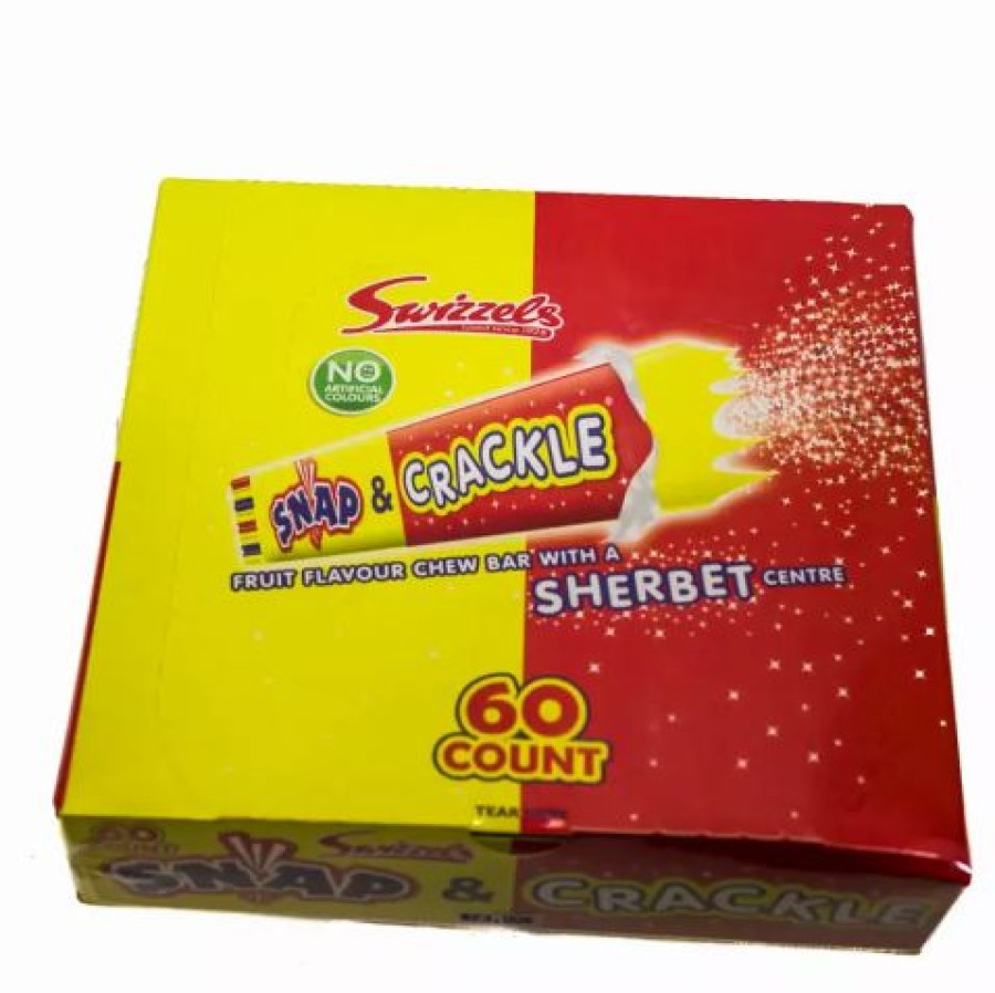 Lollies & Chocolate * | Swizzels Snap And Crackle Box Of 60 Vegitarian Lollies