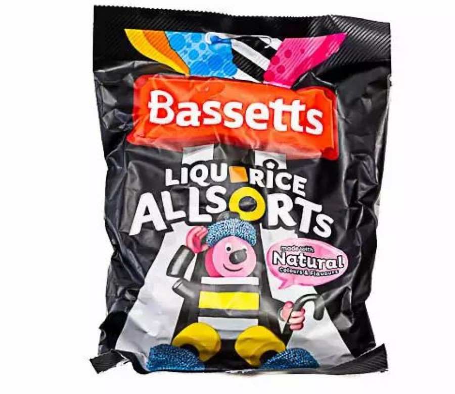 Lollies & Chocolate * | Bassetts Liquorice Allsorts 190G Licorice / Aniseed