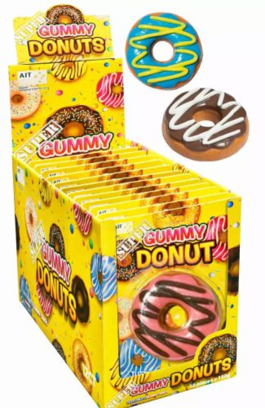 Lollies & Chocolate * | Lolliland Novelty Confectionery Giant Gummy Donut