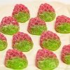 Lollies & Chocolate * | Sunshine Confectionery Outlet Sour Lollies Vegetarian Sour Strawberries 90G