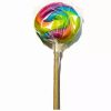 Lollies & Chocolate * | Sunshine Confectionery Lollipops Lollipop Handmade Flat Rainbow